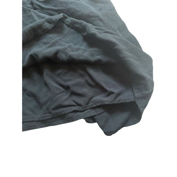 Abercrombie & Fitch Black Crochet Top‎ Sleeveless Dress Open Back Size Small - Picture 4 of 6